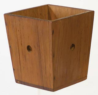 BERRY BOX"Shakers made sturdy wooden berry boxes for their home grown berries; the boxes stacked: BERRY BOX"Shakers made sturdy wooden berry boxes for their home grown berries; the boxes stacked neatly and had air holes to let the berries dry", p. 207, By Shaker Hands, June Sprigg, 1975, A.A.