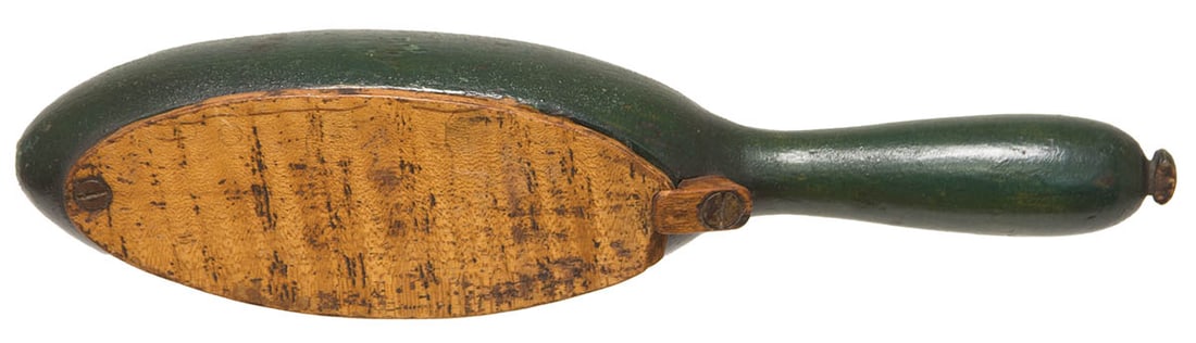 RARE QUEEN BEE CONTAINER Tiger maple and maple, oval lidded and handled container for moving the (1 of 3)