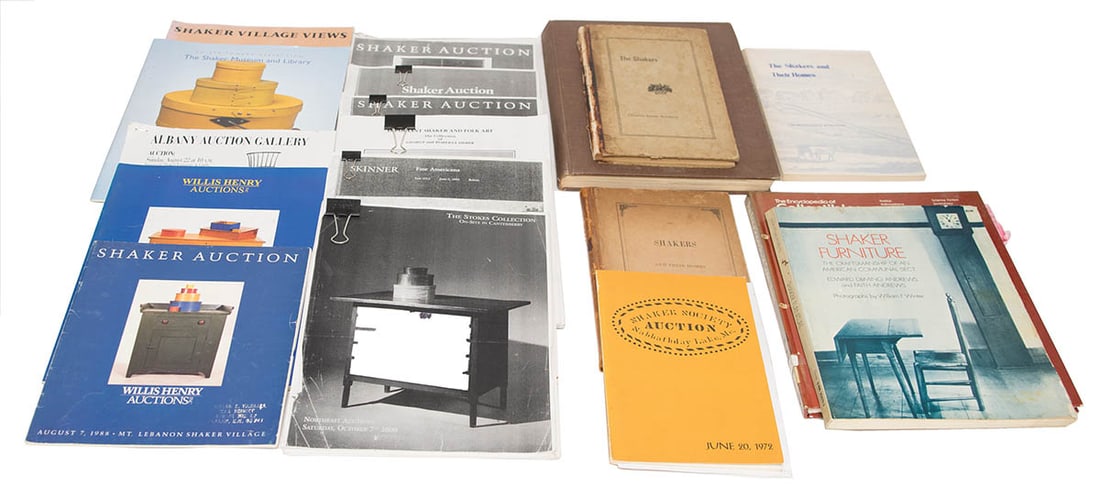 TWO SHAKER BOOKS; REFERENCE BOOKS, AND CATALOGS The Shakers and Their Homes, Charles Edson Robinson, (1 of 1)