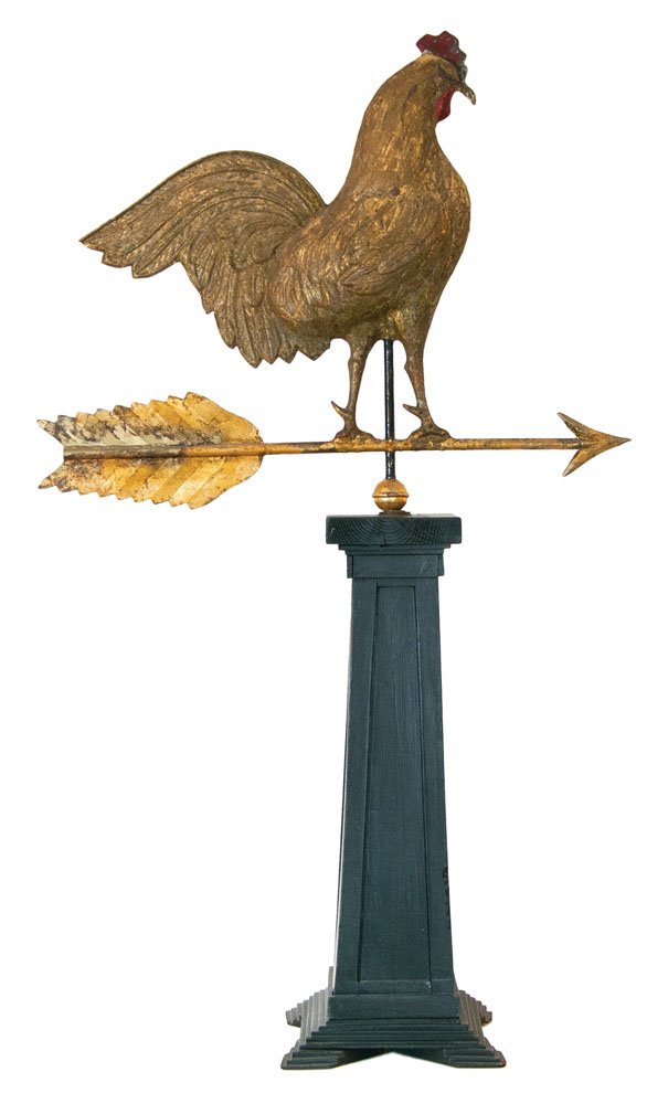 Rooster weathervane, 26 1/2" h (1 of 1)