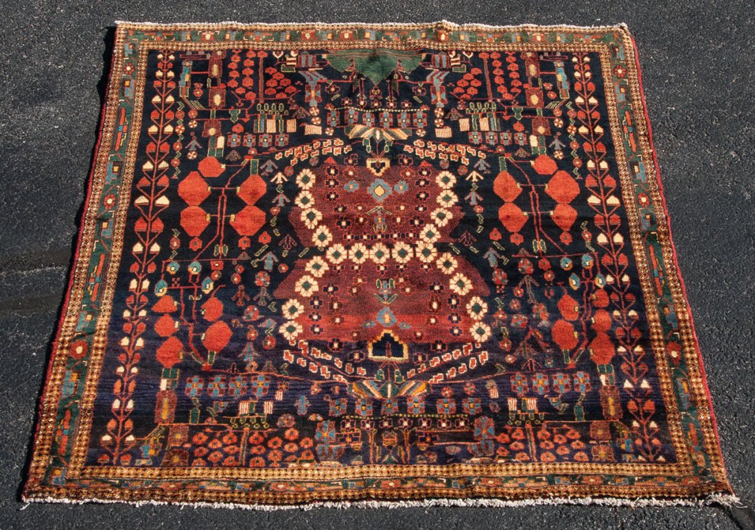 Afshar rug, 4' 5" x 6' 1" (1 of 1)