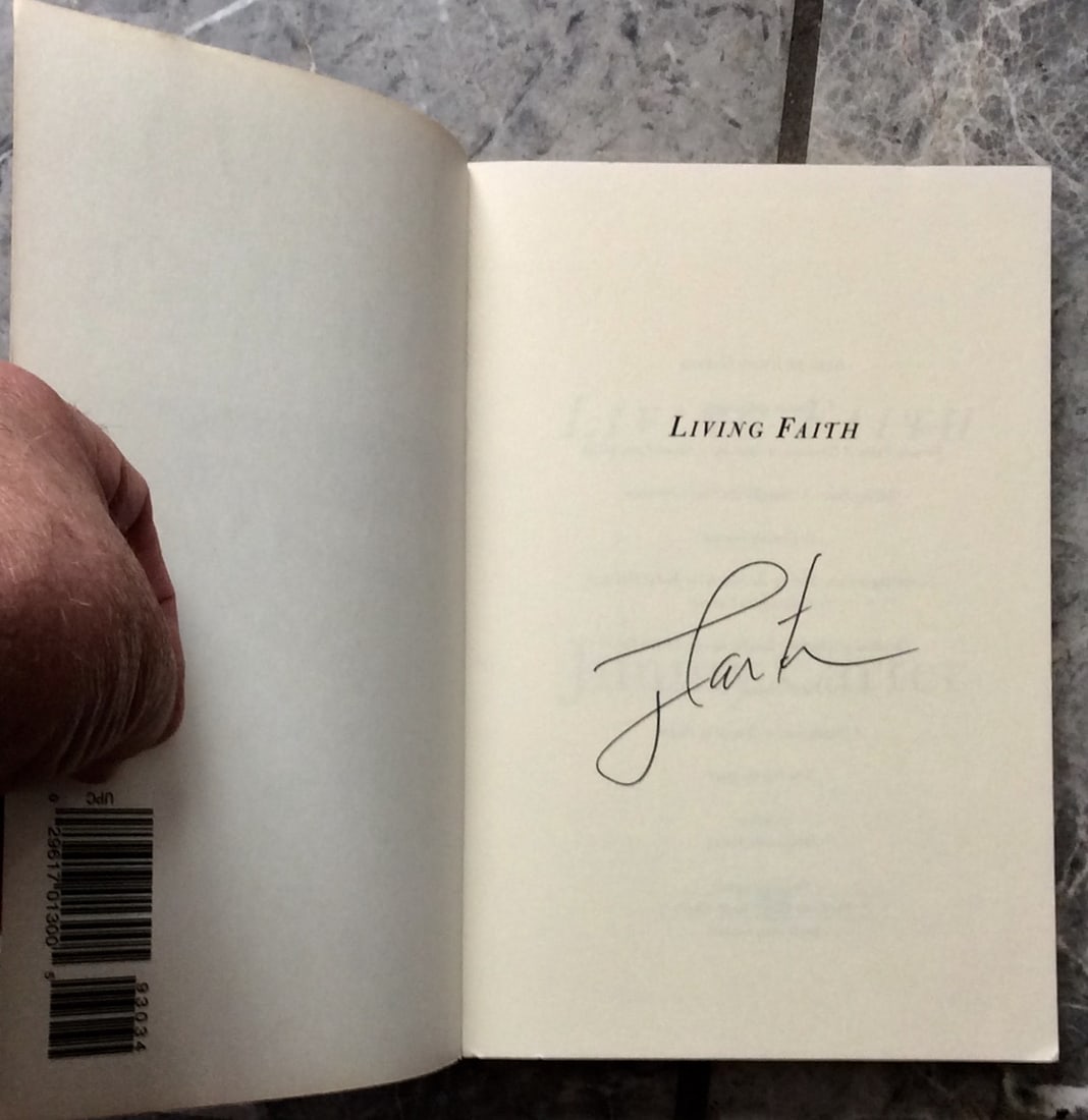 VINTAGE Trade Paperback 1998 SIGNED Book by President Jimmy Carter (1 of 3)