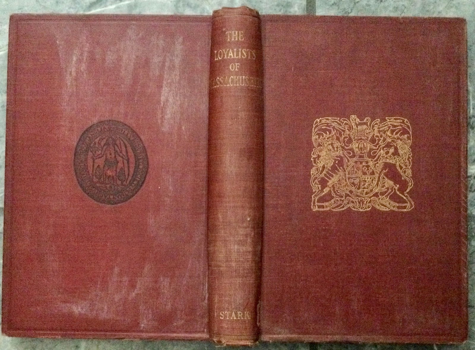 "The Loyalists Of Massachusetts" by James Stark ANTIQUE Hardcover 1907 MA American Loyalists 1st: ANTIQUE Hardcover 1907 Massachusetts American Loyalists 1st Edition 1st Printing. "The Loyalists Of Massachusetts: The Other Side Of The American Revolution" by James Stark. HARDCOVER 1907 W.B. Clarke