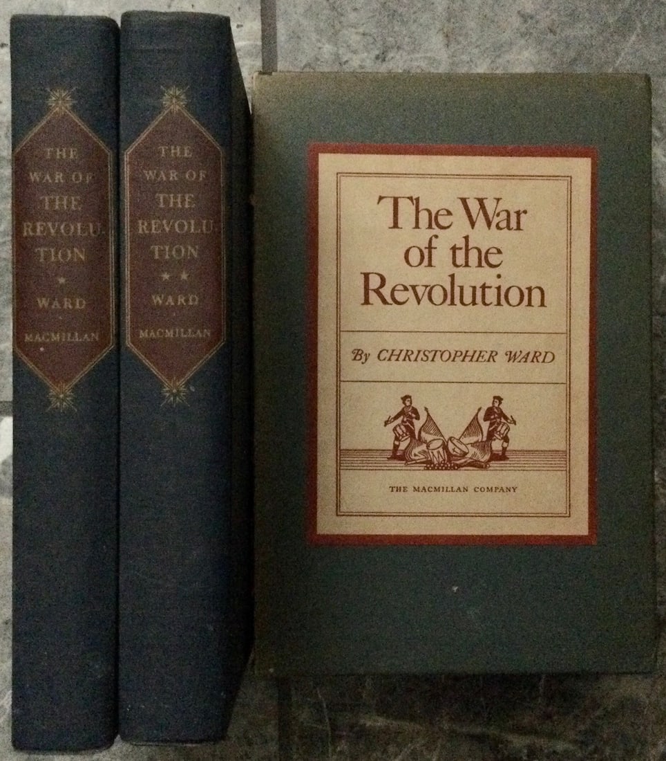 VINTAGE 1952 Complete Two Volume Hardcover Set In Slipcase American Revolution History (1 of 5)