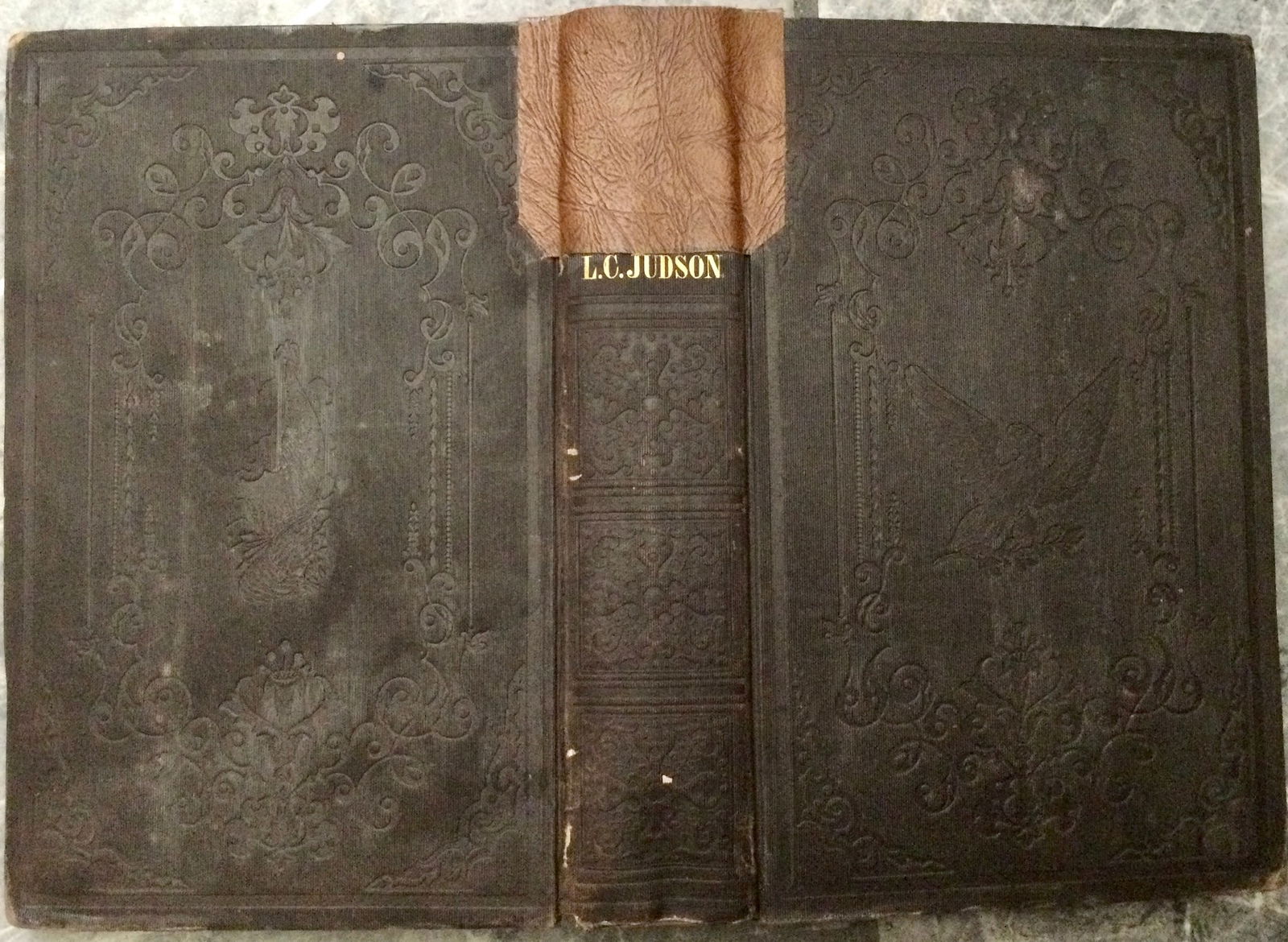 SCARCE ANTIQUE 1851 Hardcover Short Biographies Of American Heroes 1st Edition 1st Printing (1 of 4)