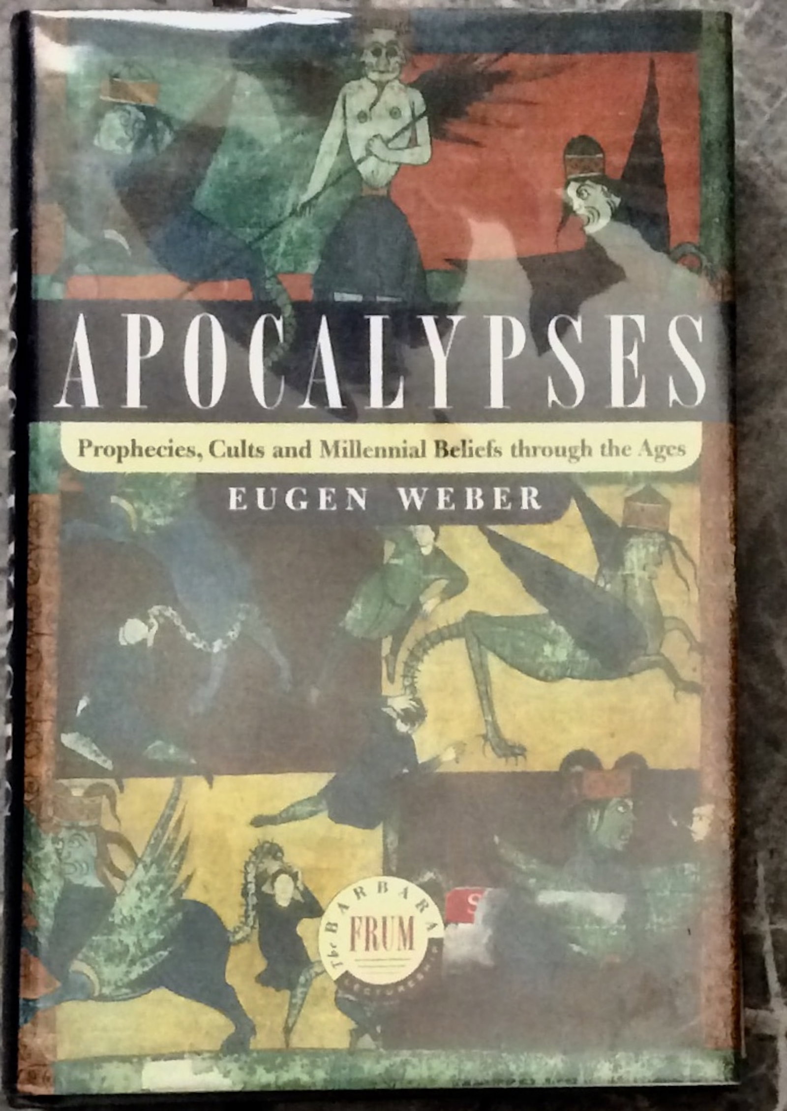 VINTAGE 1999 Hardcover History Of Supernatural & Occult Beliefs "Apocalypses:… through the Ages": VINTAGE 1999 Hardcover History Of Supernatural & Occult Beliefs. "Apocalypses: Prophecies, Cults, and Millennial Beliefs through the Ages" by Eugene Weber. HARDCOVER 1999 Random House of Canada 1st Ed