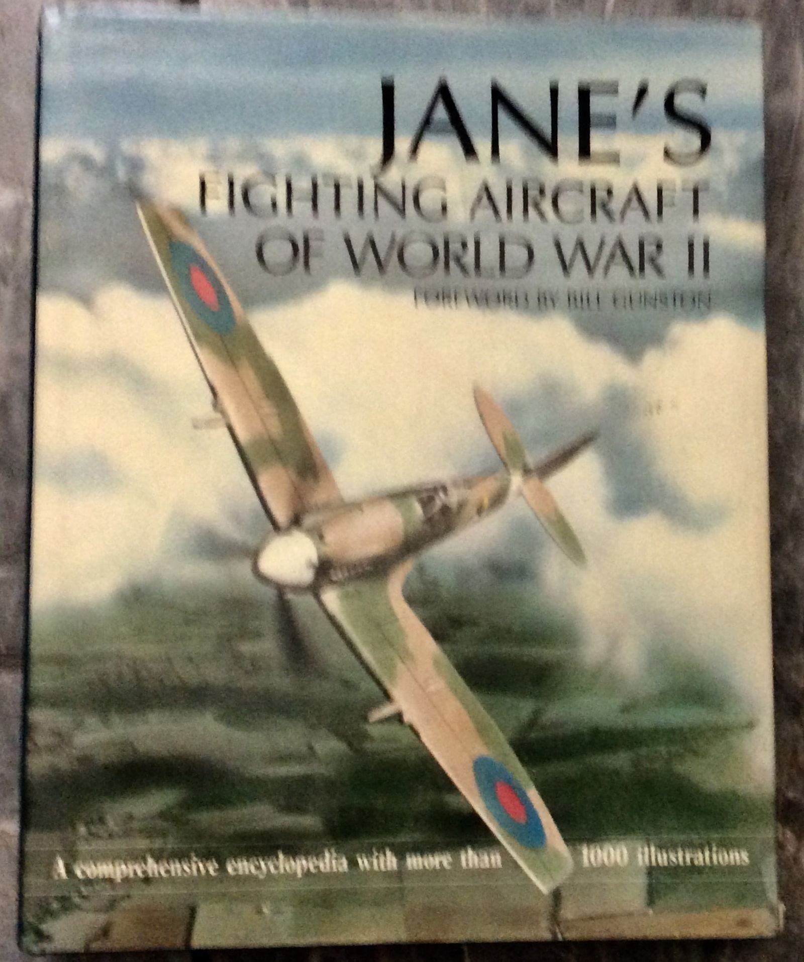 "Jane's Fighting Aircraft Of World War II" Foreword by Bill Gunston VINTAGE 1990 Hardcover WWII (1 of 7)