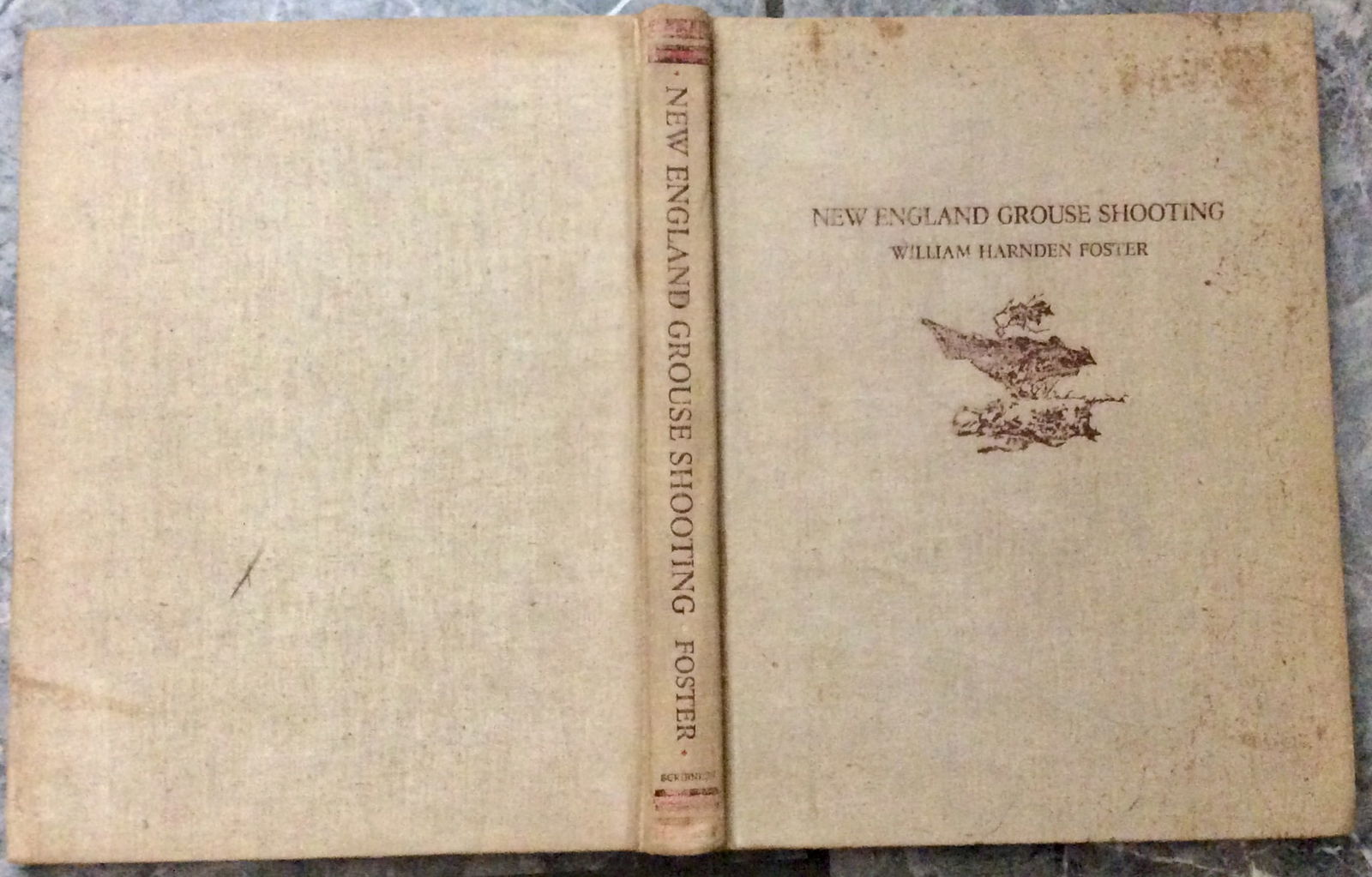 "New England Grouse Shooting" William Foster SCARCE ANTIQUE 1942 Hardcover Complete Grouse Hunting (1 of 5)