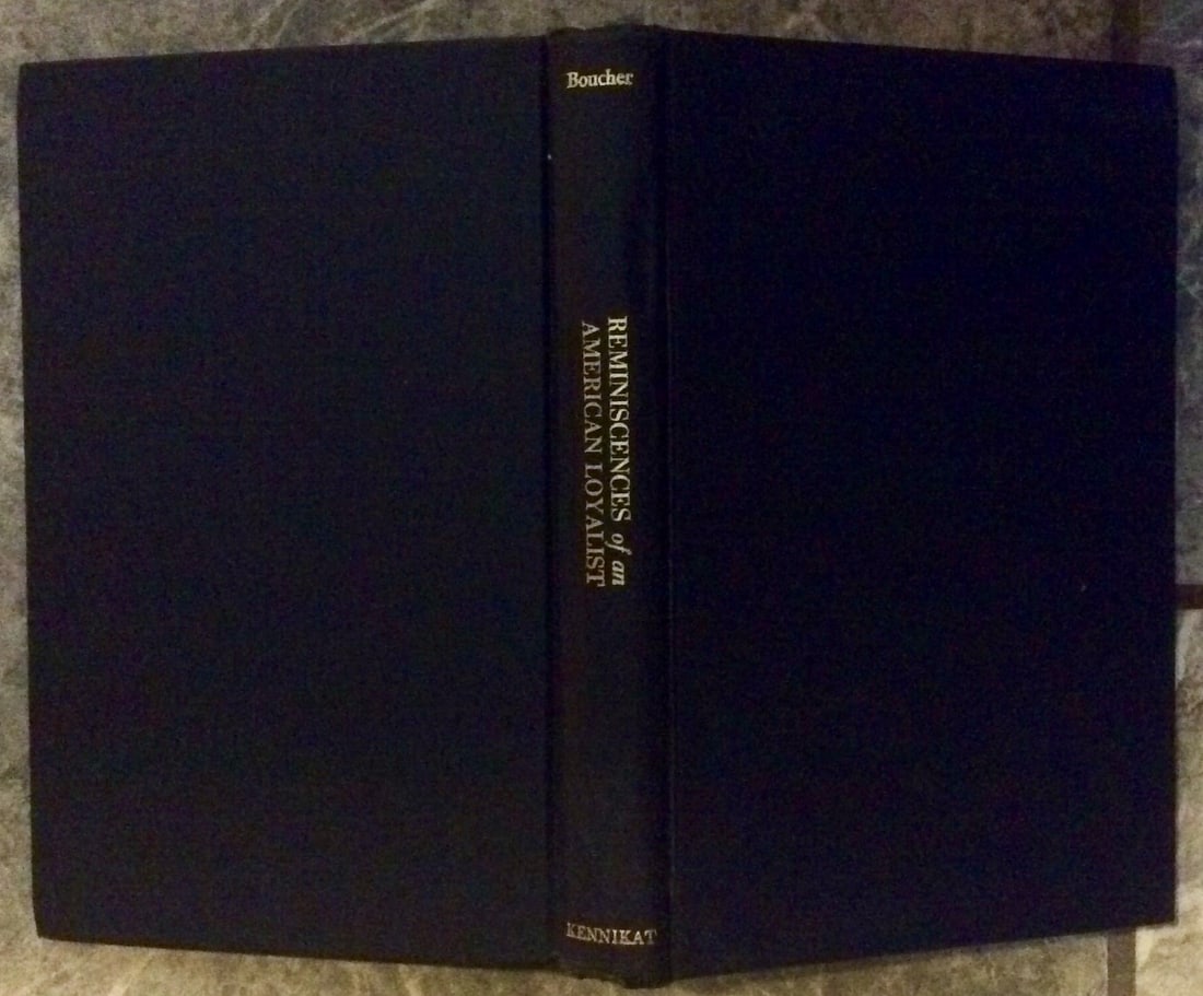 "Reminiscences of An American Loyalist 1738-1789" by Jonathan Boucher Hardcover 1967 Autobiography: Hardcover 1967 Autobiography Loyalist Anglican Preacher. "Reminiscences of An American Loyalist 1738-1789 Being the Autobiography of the Rev'd, Jonathan Boucher, Rector of Annapolis in Maryland and af
