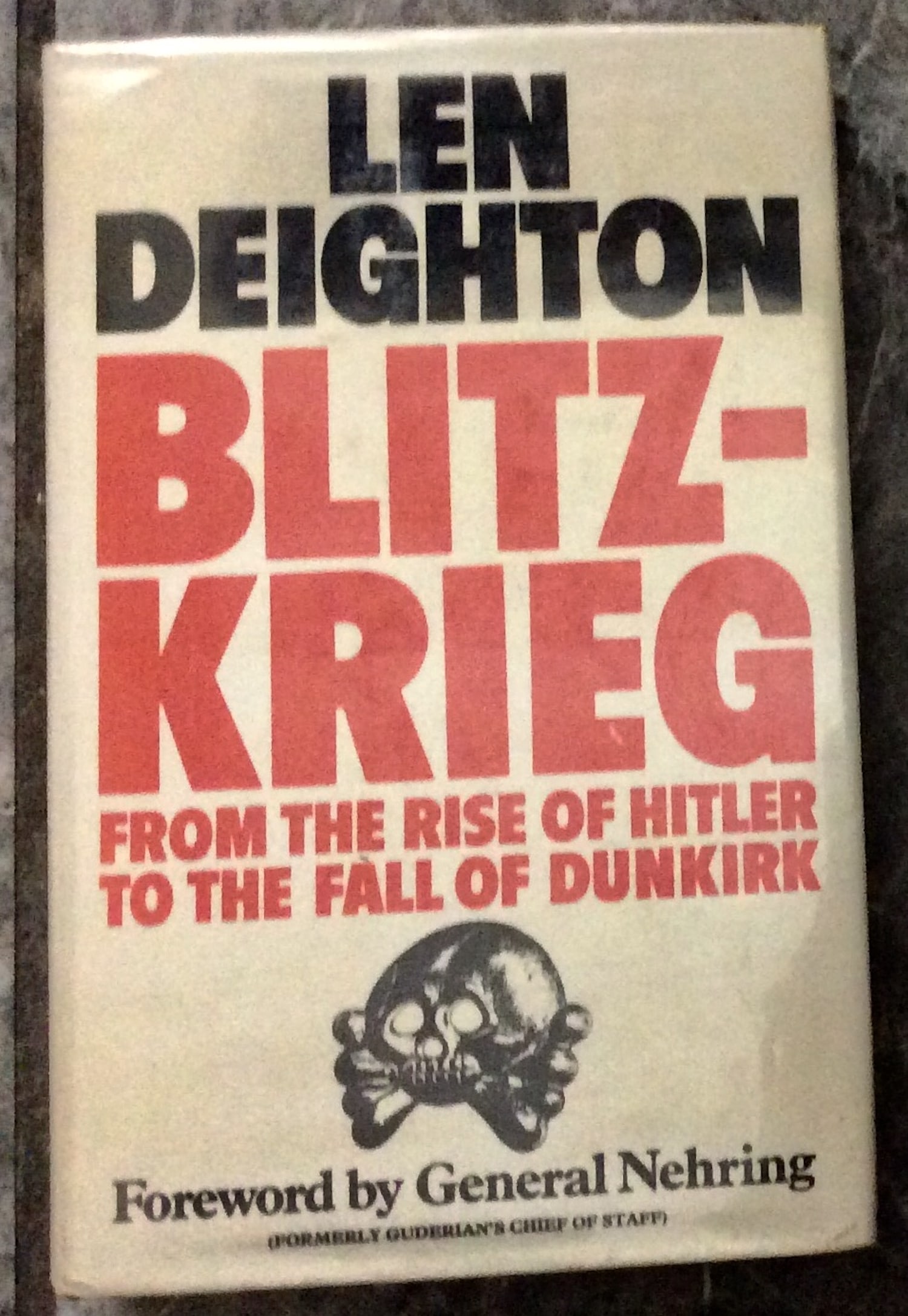"Blitzkrieg" by Len Deighton Hardcover 1979 WWII Successful German Panzer Tactics 1st Edition 1st: Hardcover 1979 WWII Successful German Panzer Tactics 1st Edition 1st Printing In Dust Jacket. "Blitzkrieg: From the Rise of Hitler to the Fall of Dunkirk" by Len Deighton. TRUE 1ST EDITION HARDCOVER 1