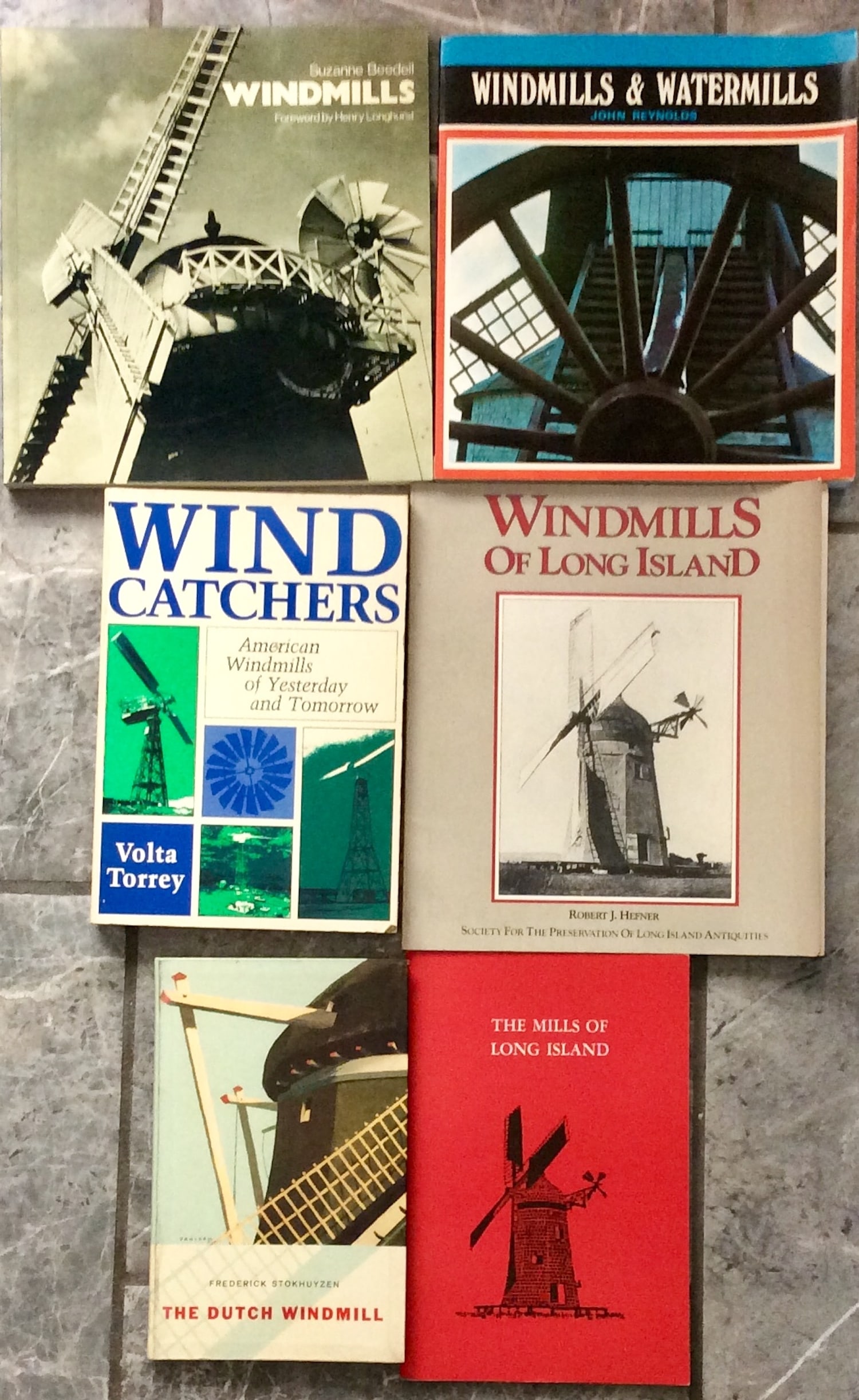 American Windmill Book Lot (6) Trade Paperbacks On Early Windmills (4) 1st Editions 1st Printings (1 of 7)