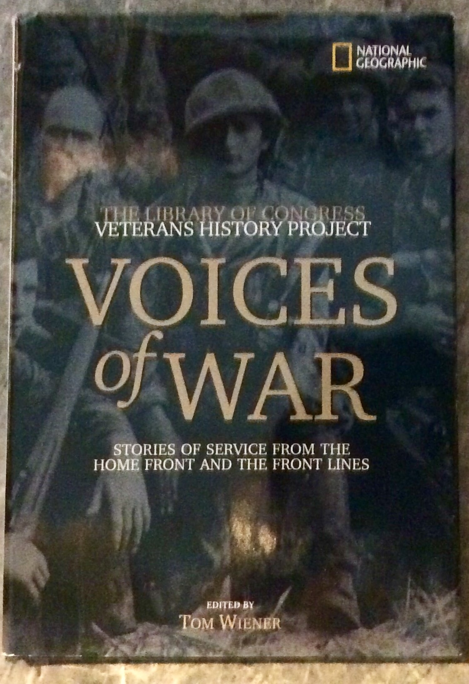 "Voices Of War" edited by Tom Weiner Hardcover 2006 US Military Service From WWI to Present In DJ: Hardcover 2006 US Military Service From WWI to Present 1st Edition 1st Printing In Dust Jacket. "Voices of War: Stories of Service from the Home Front and the Front Lines" edited by Tom Weiner. HARDCO