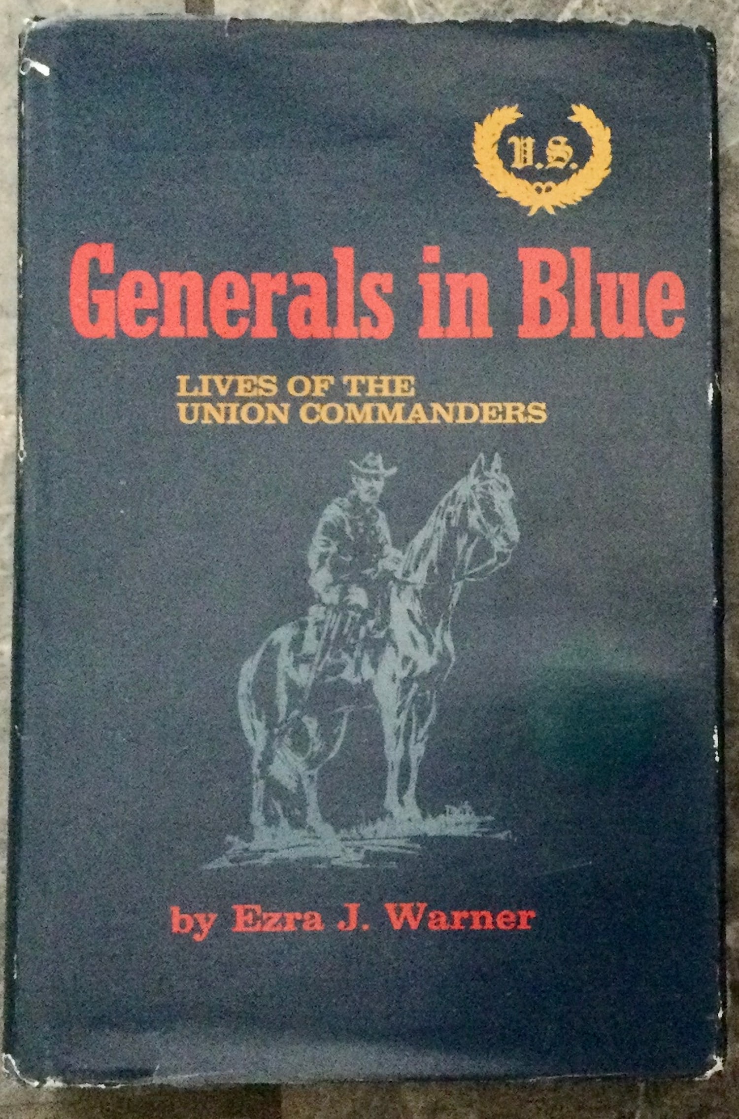 Hardcover 1984 Short Bios Of All Union Generals In The Civil War In DJ (1 of 5)