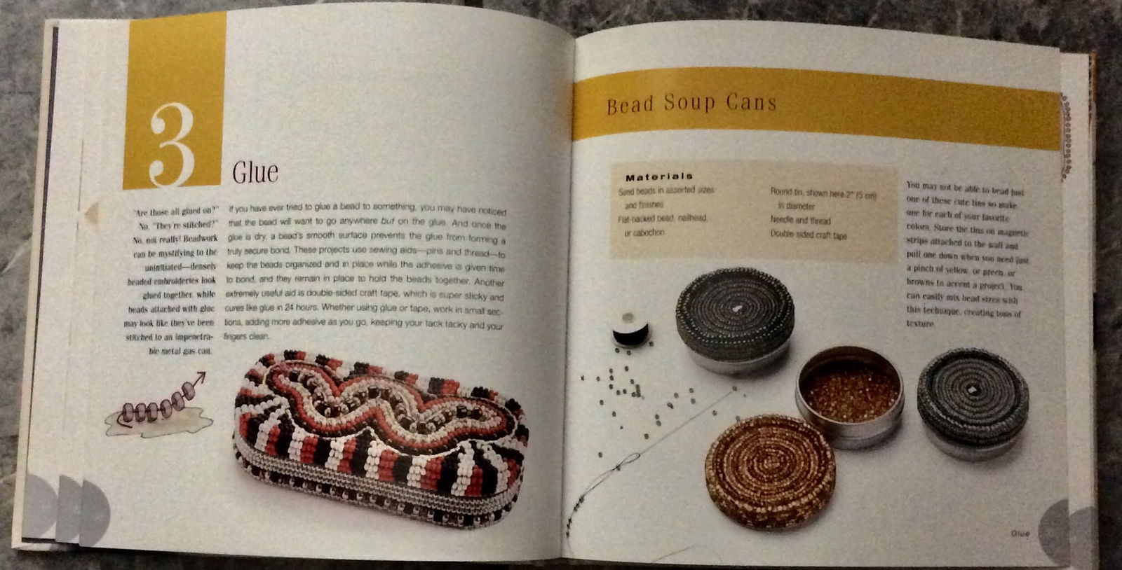 Hardcover 2007 Seed Beads Craft Reference Book - 2