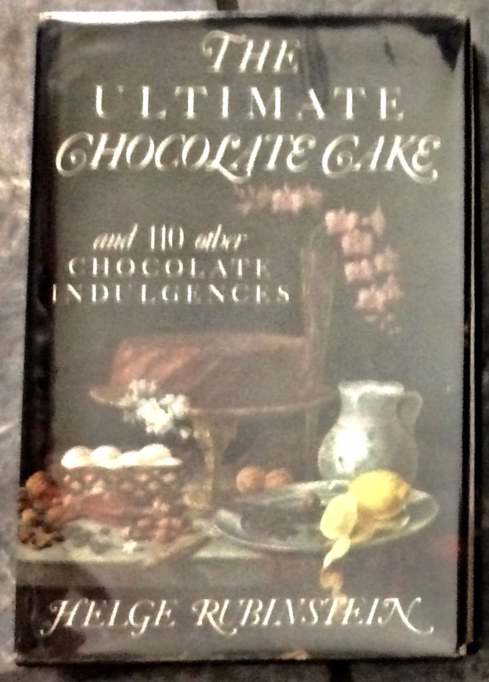 "The Ultimate Chocolate Cake & 110 Other Chocolate Indulgences" by Helge Rubinstein 1982 Hardcover: 1982 Hardcover History & Recipes For Chocolate 1st American Edition 1st Printing In Dust Jacket. The Ultimate Chocolate Cake & 110 Other Chocolate Indulgences" by Helge Rubinstein. HARDCOVER 1982 Cong