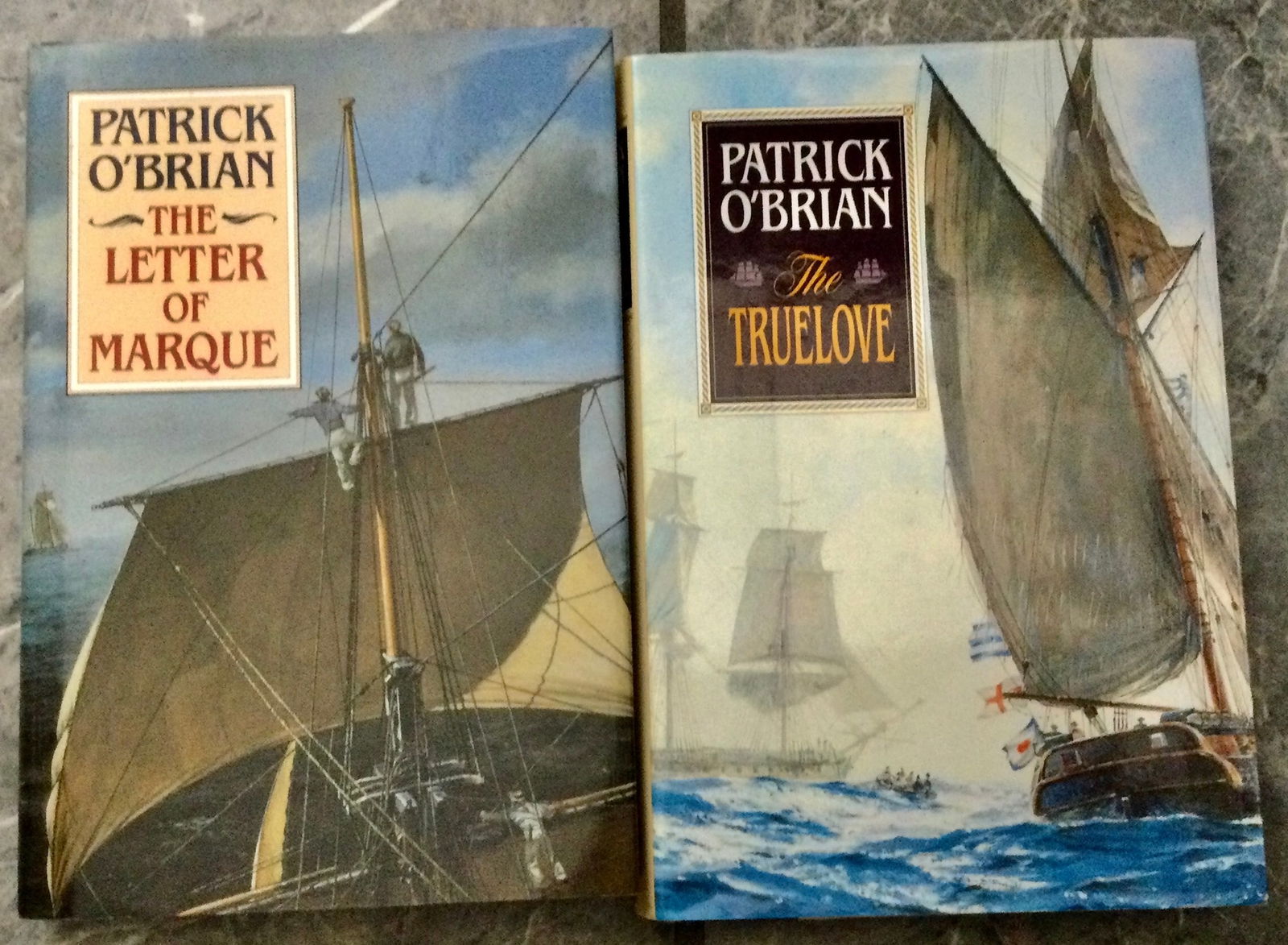 (2) 1988-92 Hardcover Patrick O'Brian Historically Accurate & Realistic Naval Napoleonic War: 1988-92 Hardcover Patrick O'brian Historically Accurate & Realistic Naval Napoleonic War Historical Fiction In Dust Jackets. 1) "The Truelove" by Patrick O'Brian HARDCOVER 1992 by W. W. Norton & Compa