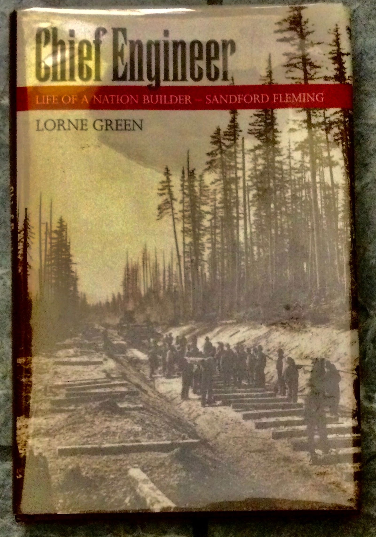 "Chief Engineer" by Lorne Green Hardcover 1993 Canadian RR Builder Biography 1st Edition 1st: Hardcover 1993 Canadian RR Builder Biography 1st Edition 1st Printing In Dust Jacket. "Chief Engineer: Life Of A Nation Builder, Sanford Fleming" by Lorne Green. 1993 Hardcover 1st Edition 1st Printin