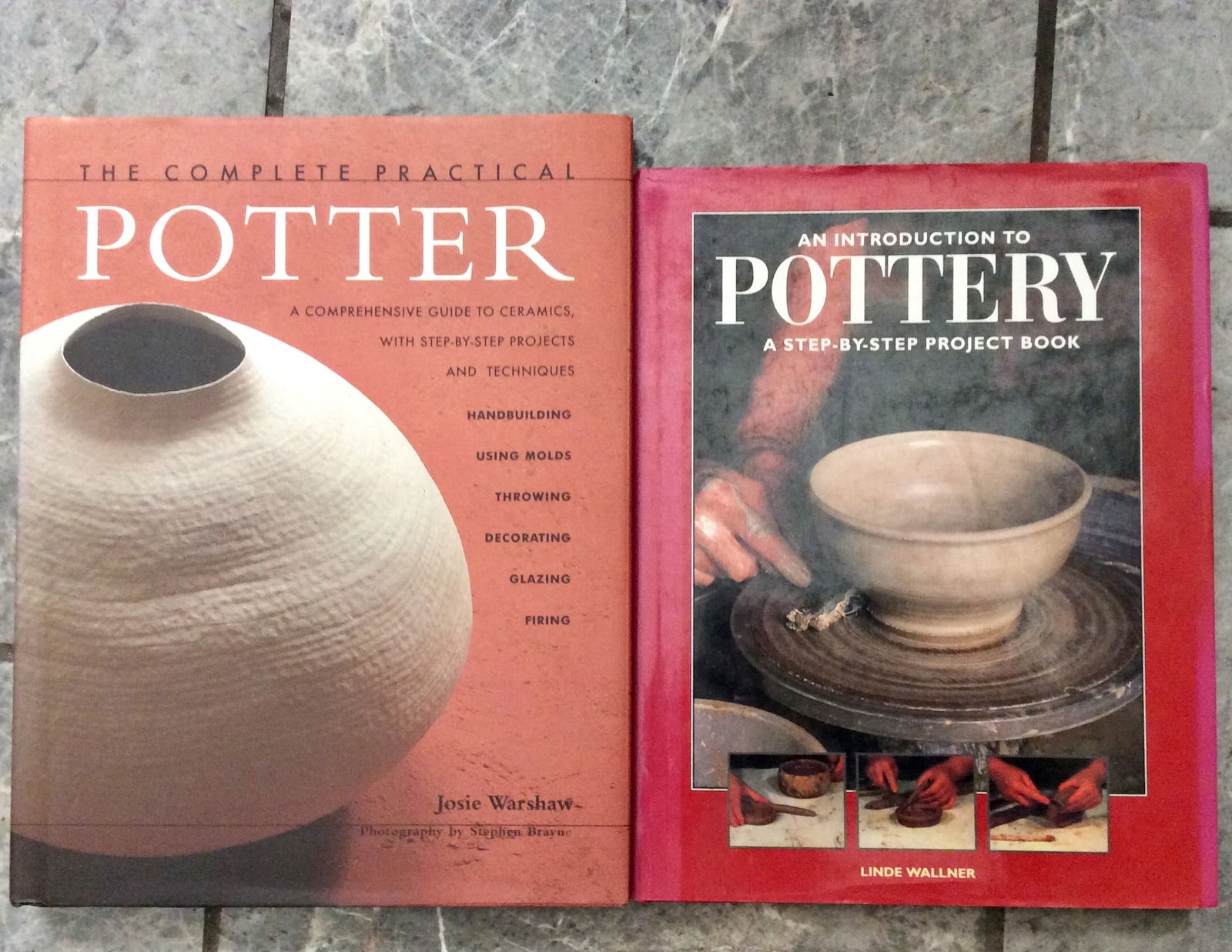 Lot of (2) Pottery books "Complete Practical Potter" & "Introduction To Pottery" HCs 1995-99 A To Z (1 of 4)
