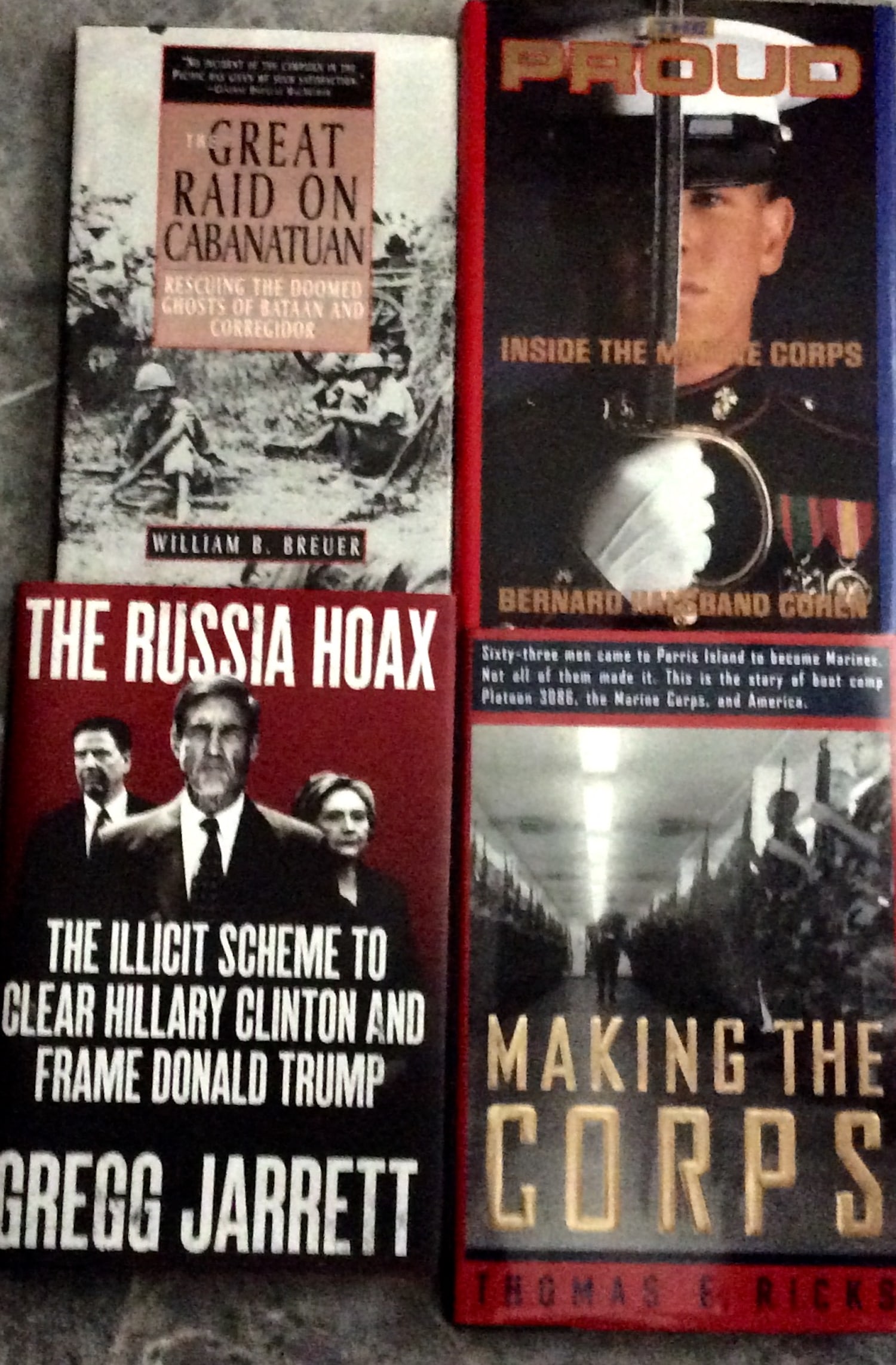 Military History Lot Of (4) Hardcovers On Military History/Biography (2) 1st Edition 1st Printings (1 of 1)