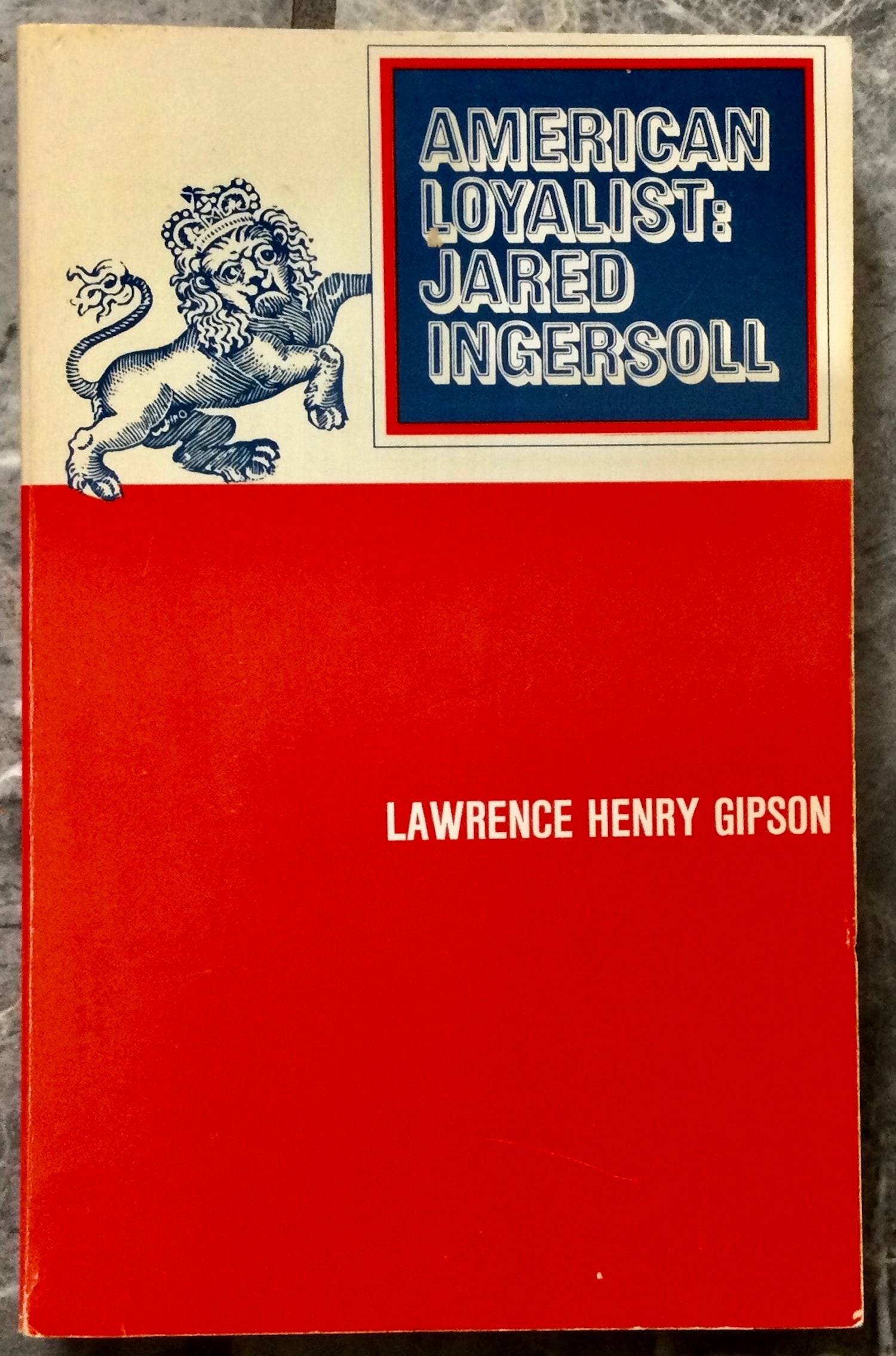 Trade Paperback 1971 Biography Of A Noted American Revolution Loyalist (1 of 1)