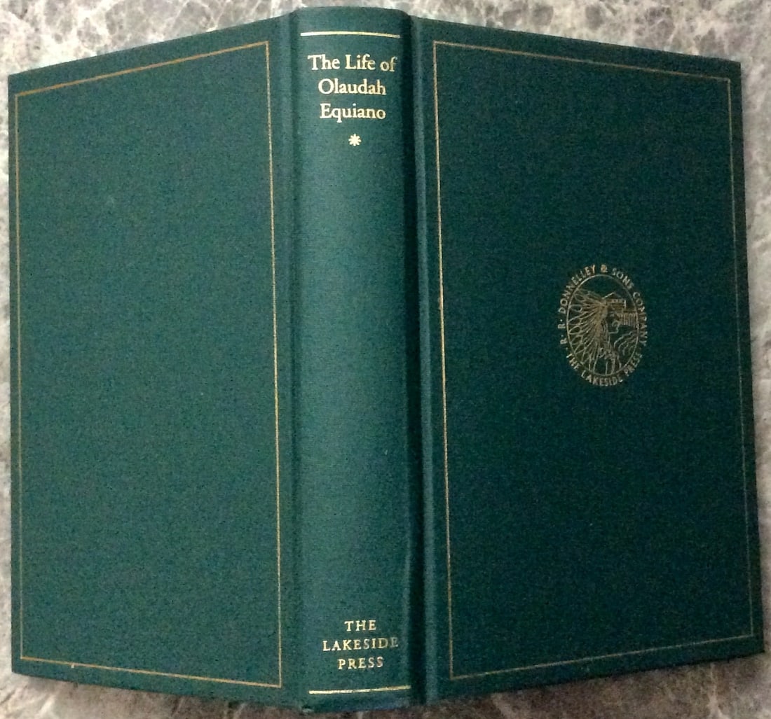 "The Life of Olaudah Equiano" by Olaudah Equiano 2004 Lakeside Classics Hardcover Biography Of US (1 of 2)
