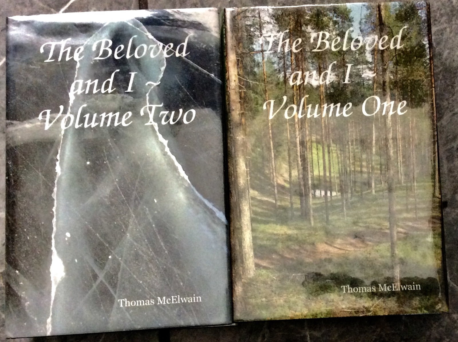 "The Beloved & I" by Thomas McElwain TWO VOL SET Hardcovers 2007 Verses & Commentary On The Bible In (1 of 1)
