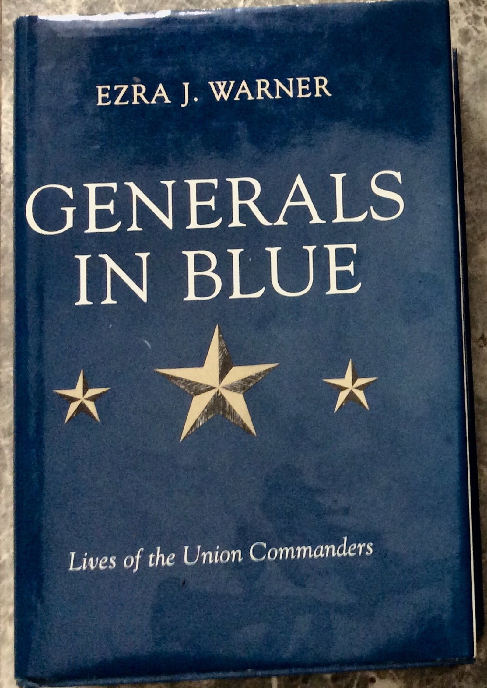 "Generals in Blue" by Ezra Warner 1999 Hardcover Short Biographies Of All Union Generals In The (1 of 5)