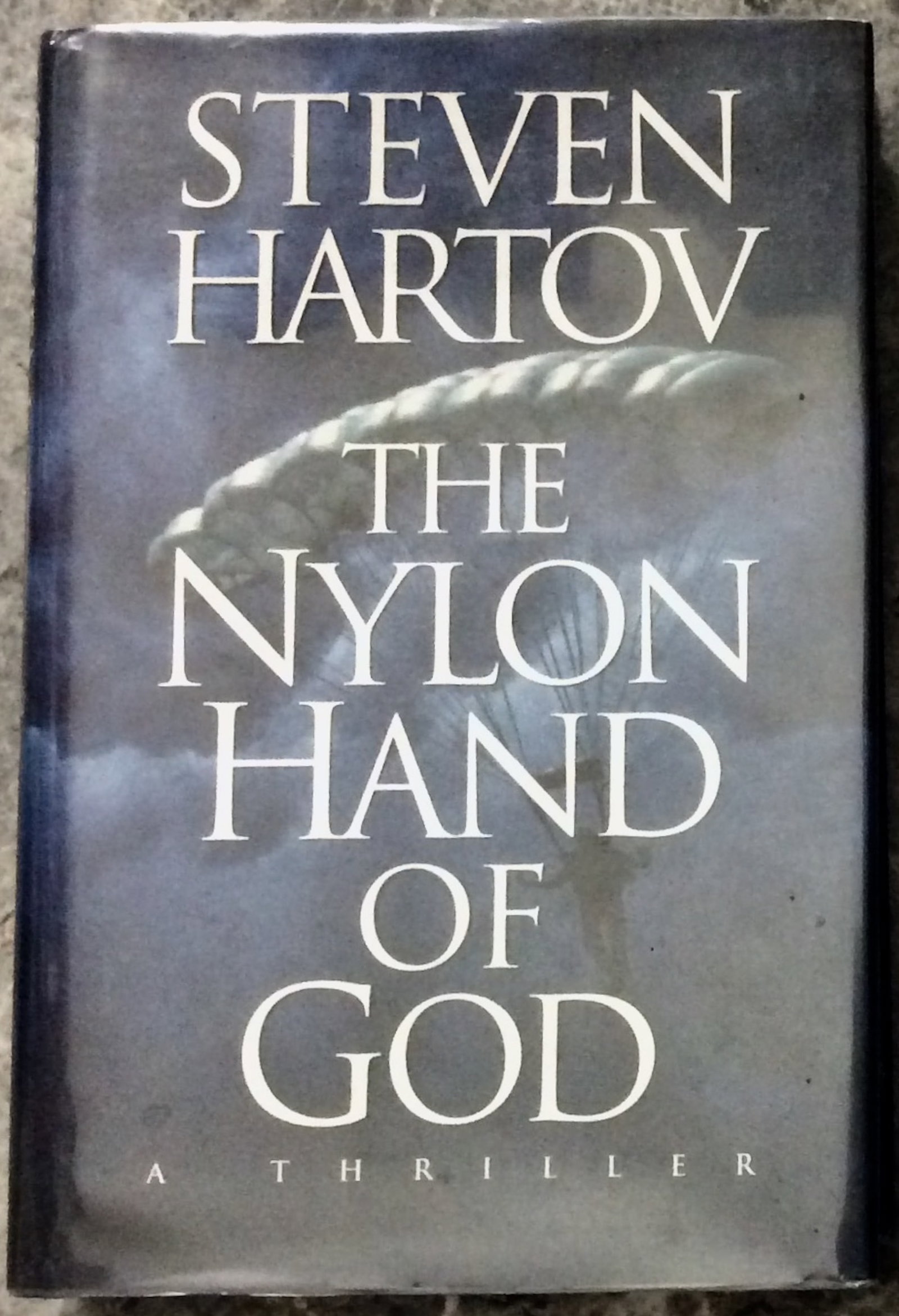 AUTHOR SIGNED "The Nylon Hand Of God" by Steven Hartov 1996 HC Middle Eastern Thriller By Israeli (1 of 2)