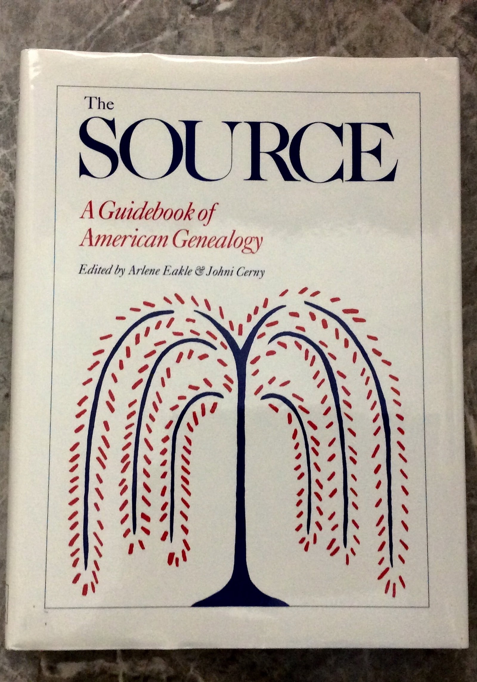 "The Source" by Arlene Eakle & Johni Cerny 1984 Hardcover Ultimate Genealogical Reference Bible For (1 of 4)