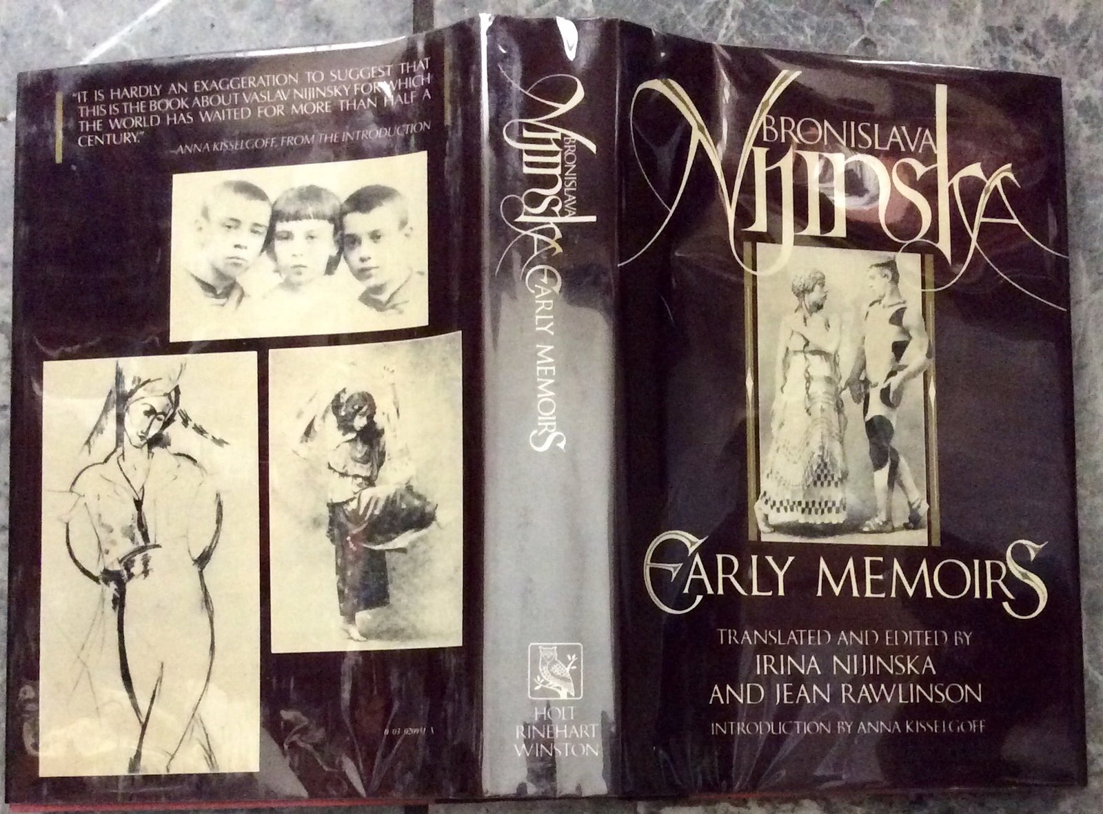 "Bronislava Nijinska" by Irina Nijinska 1981 Hardcover Biography Of Ballet Immortal Nijinska 1st (1 of 2)