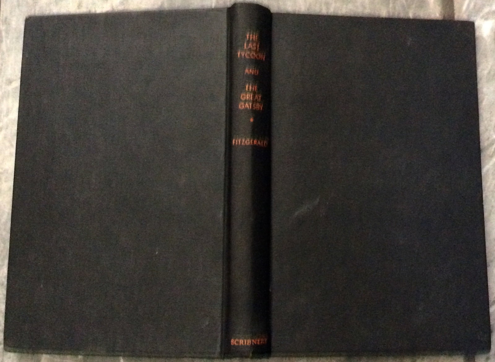 "The Last Tycoon & Great Gatsby" by F Scot Fitzgerald 1951 Hardcover Literary Masterpieces SCARCE (1 of 3)