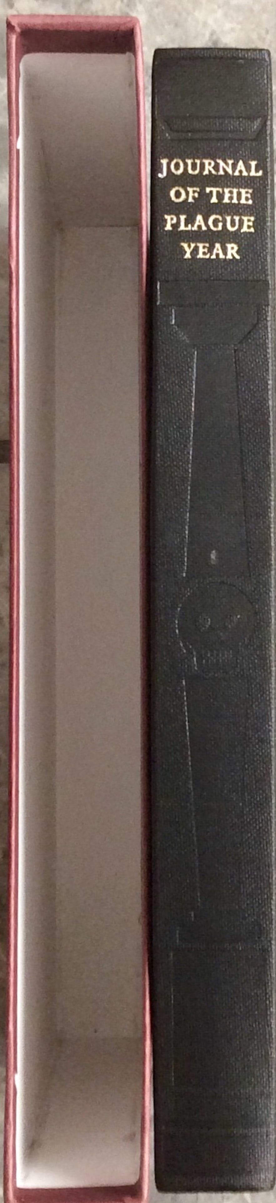 "A Journal Of The Plague Year" by Daniel Defoe Hardcover 1992 Defoe's Great Reconstruction Of The (1 of 4)
