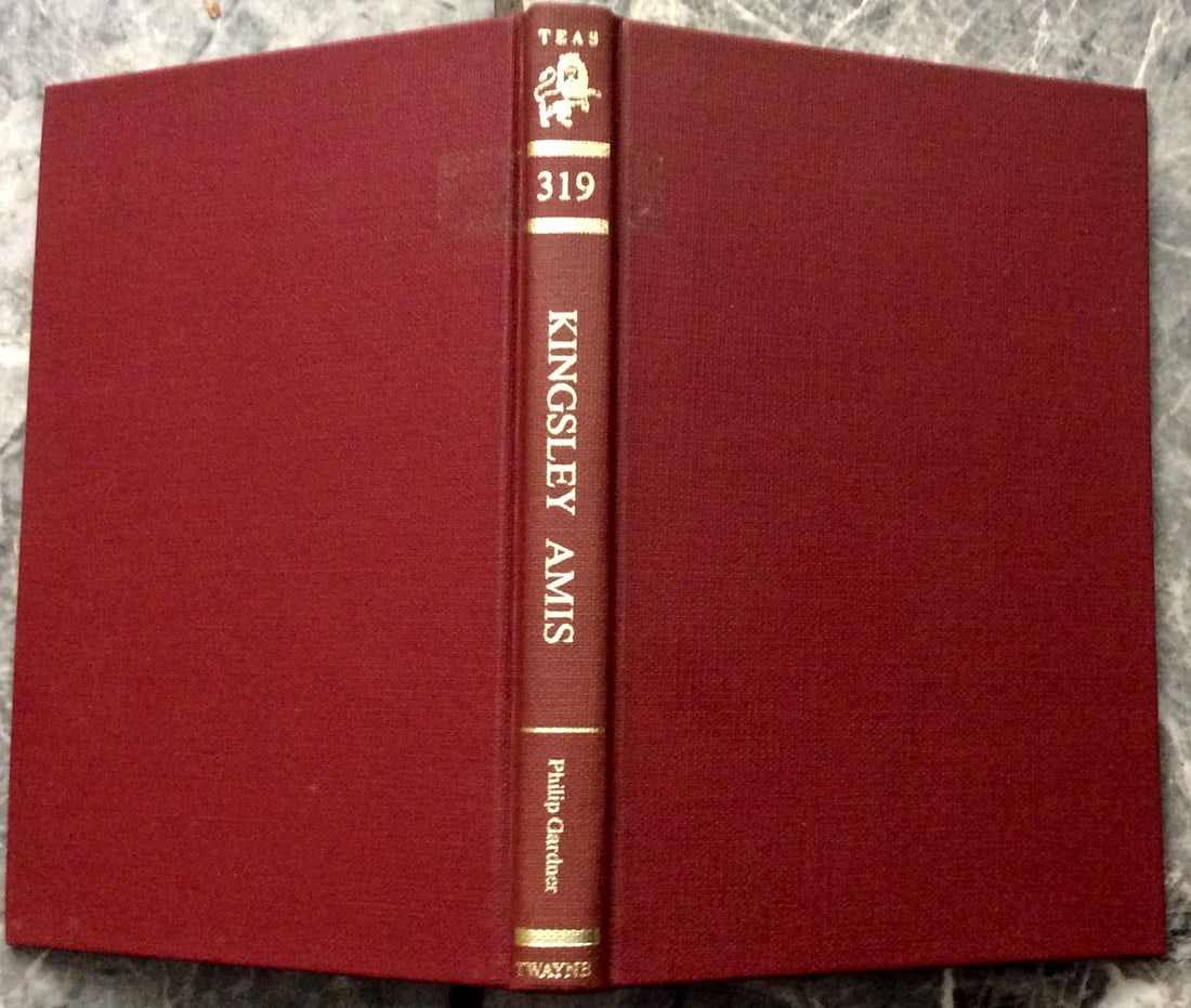 "Kingsley Amis" edited by Philip Gardner 1981 Hardcover Twayne's English Authors Series 1st Edition (1 of 2)