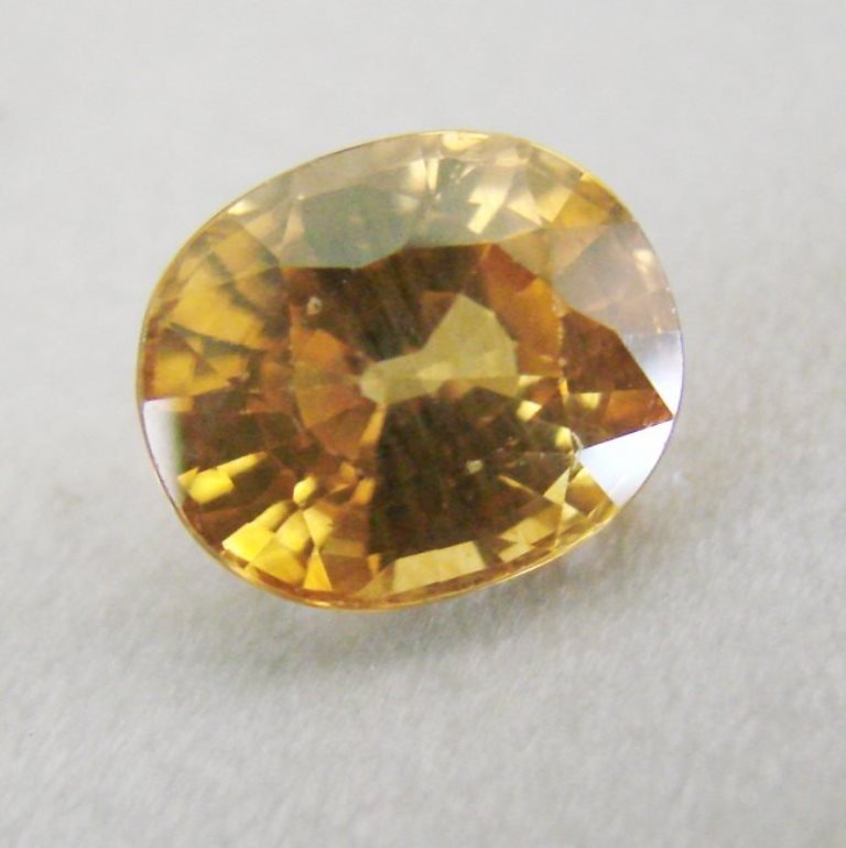 Natural Orange Zircon Oval Cut 6.52Ct 10.9x9x6.4 mm: Gem: Natural Orange Zircon Measurement: 10.9 x 9 x 6.4 mm Weight: 6.52 Carat Shape: Oval Facet Clarity: VVS, Color: Orange Treatment: None Origin: Cambodia Estimate Value Prices $1,450 Item will