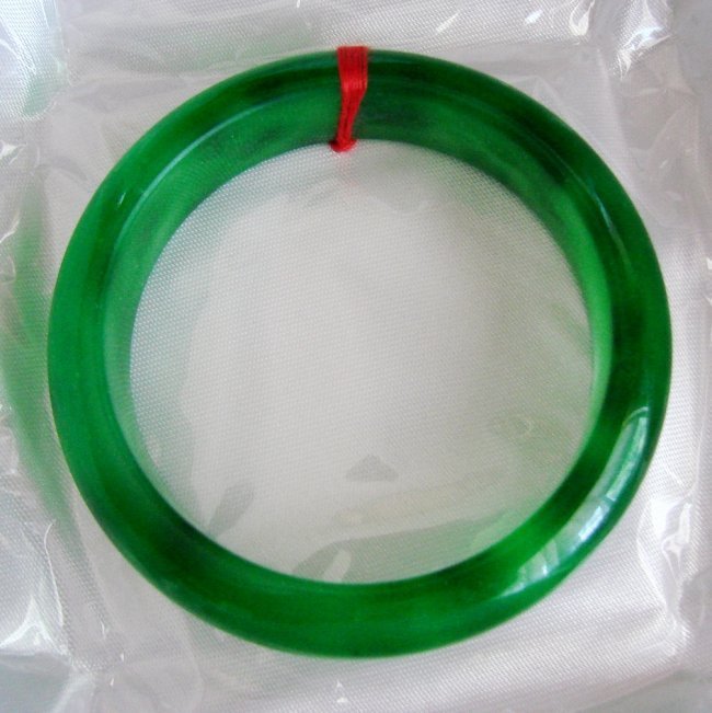 Natural Jadeite Jade Bangle Grade A Size :7.25 (1 of 3)