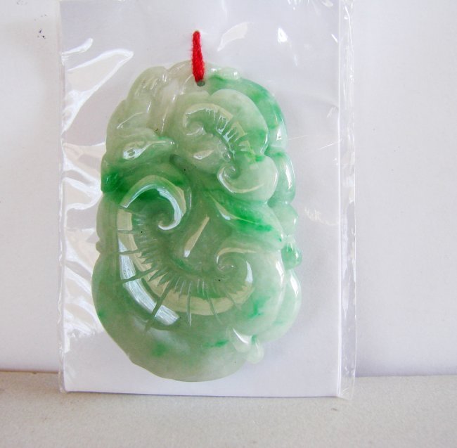 Natural Jadeite Jade Birds Carving Imperial Grade: A (1 of 5)