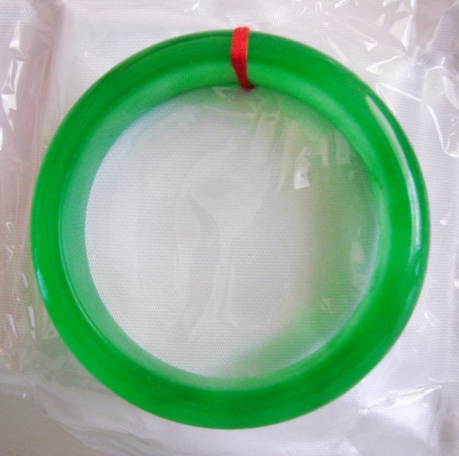 Natural Jadeite Jade Bangle Grade: A Size 7 (1 of 2)
