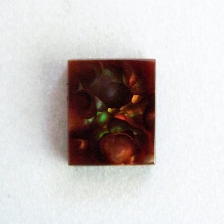 Natural Multicolor Fire Agate Octagon Cut 6.60Ct (1 of 5)