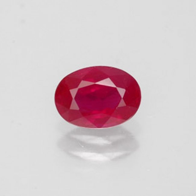 Loose Ruby Oval Facet 1.20Ct 7.6x5.5x2.8mm (1 of 2)