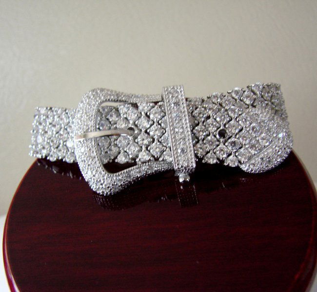 Bracelet Creation Diamond 47.92Ct 18k W/g Overlay (1 of 7)