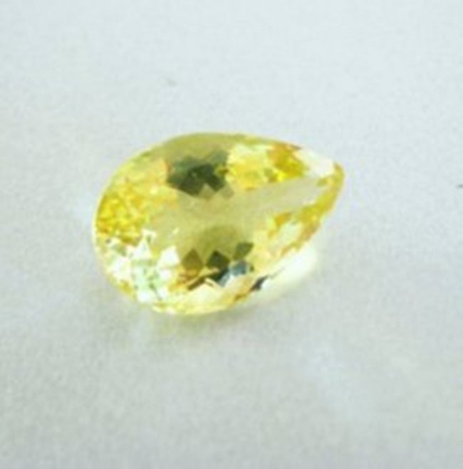 Loose Natural Lemon Topaz Pear Shape 13.04Ct: Gem Type: Natural Lemon Topaz Qty: 1 Weight: 13.04 Carat Measurement: 20.4x12.2x10.3 mm Shape: Pear Facet Clarity: VS Color: Light Yellow Origin: Brazil Estimate Value Price $590