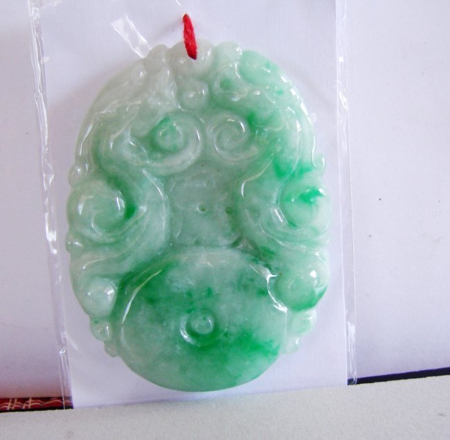 Natural Jadeite Jade Dragon Carving Imperial Grade: A (1 of 4)