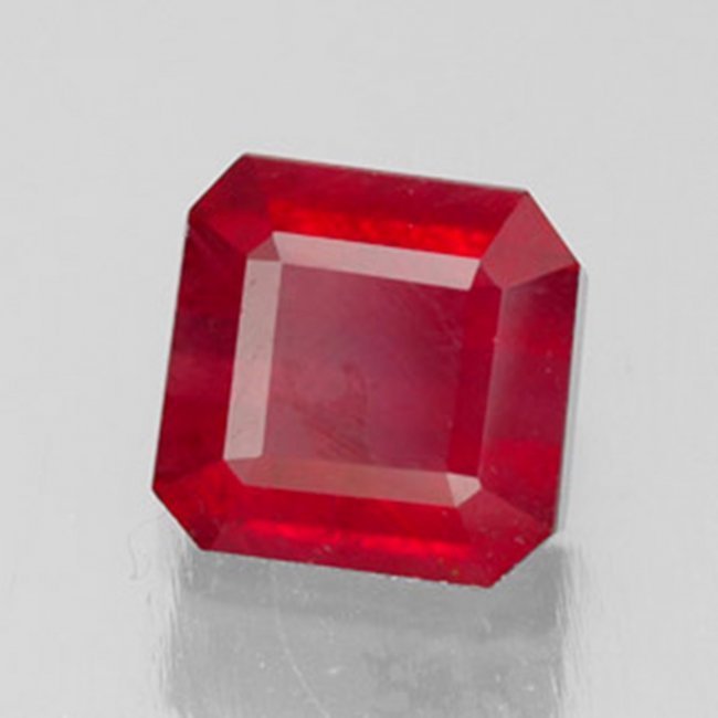 Loose Ruby Cushion Cut 1.63Ct 6.6x6.5x3.5 mm (1 of 1)