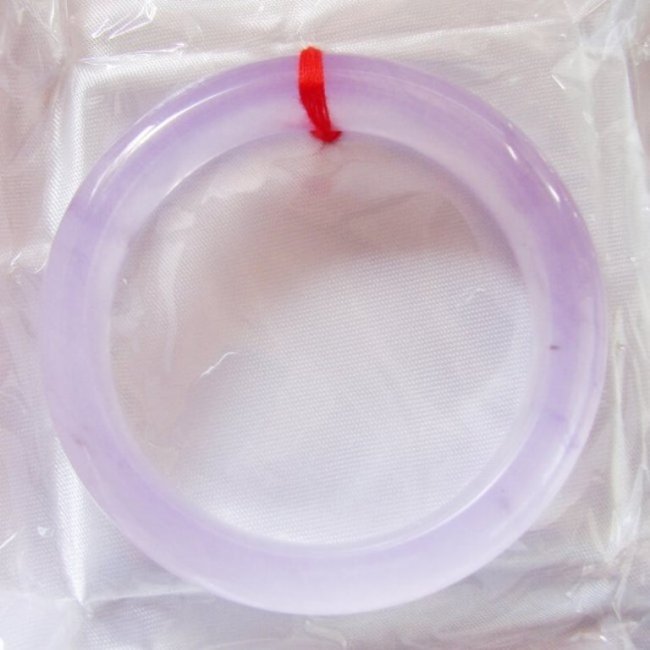 Natural Jadeite Jade Bangle Grade B Size:7 (1 of 2)