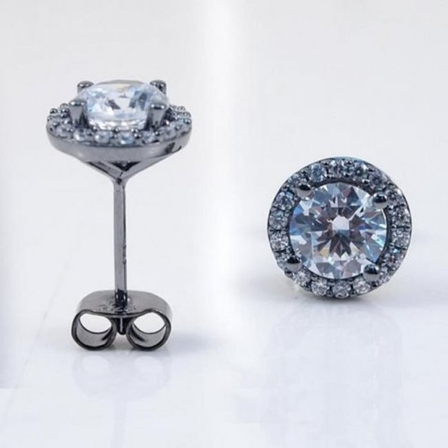 Creation Diamond Stud Earring 2.40Ct 18kB/g Over (1 of 1)