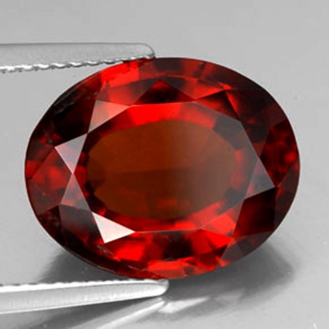 Orange Red Garnet Oval Shape 210Ct 9.1x7.1x3.8mm (1 of 2)