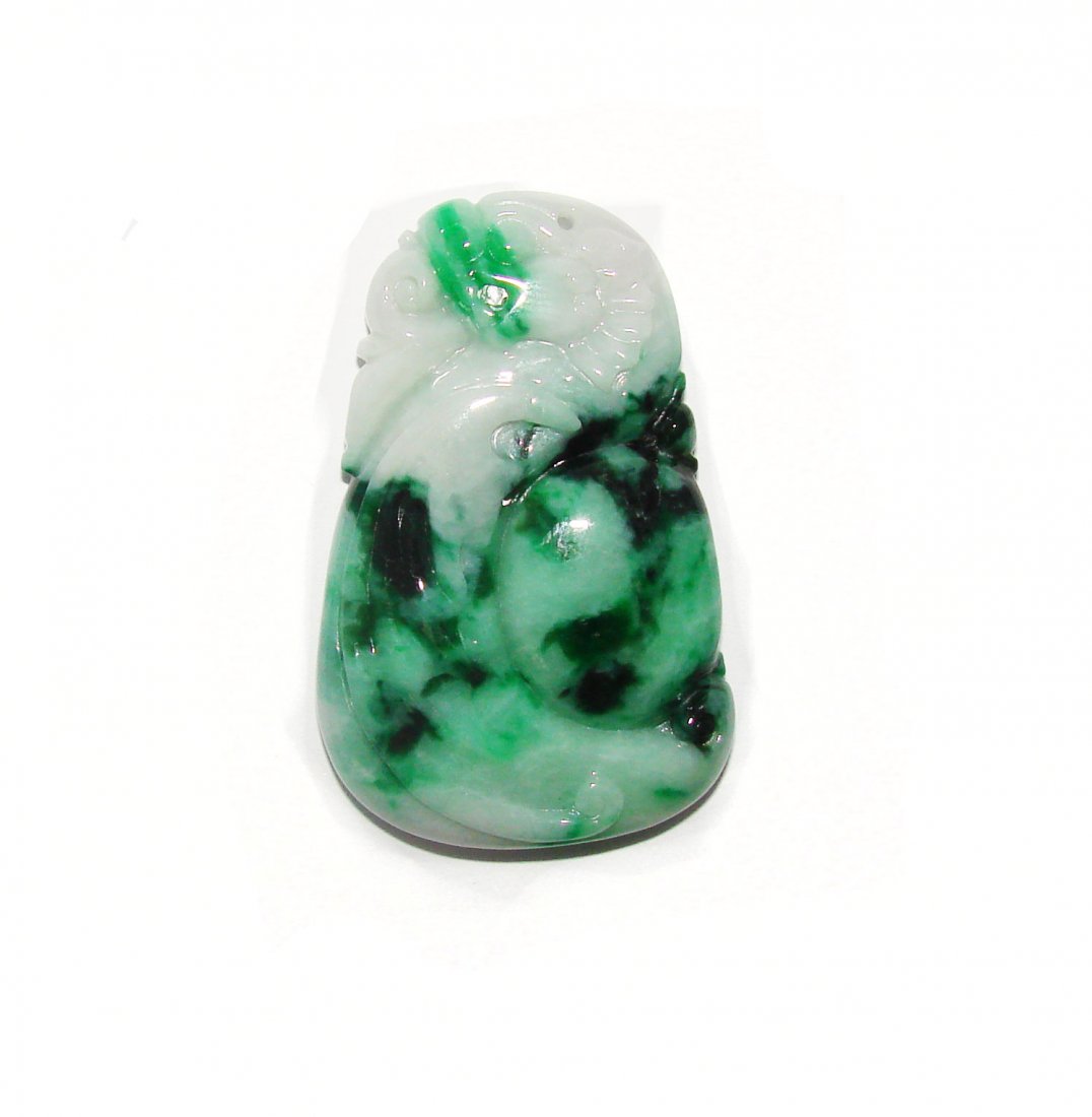 Loose Natural Chinese Carved Jade Pendant Grade: "A" (1 of 3)