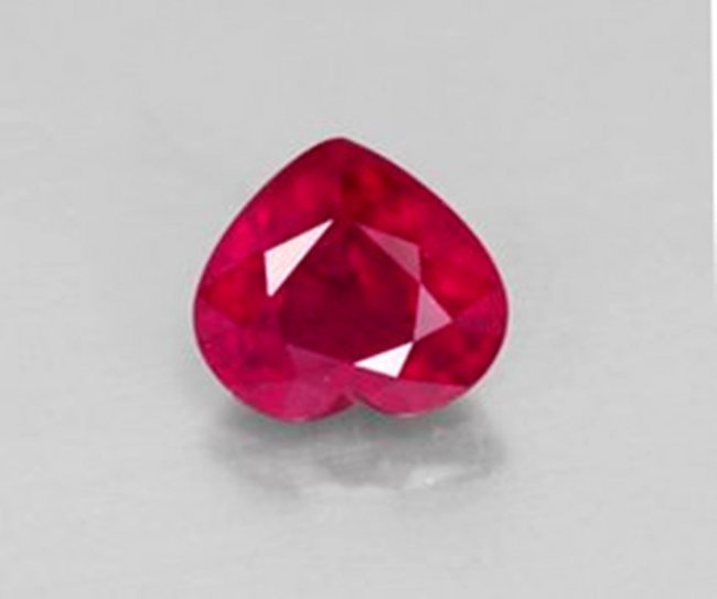 Natural Ruby Heart Shape 1.76Ct 7.4x7.3x4.1 mm (1 of 1)