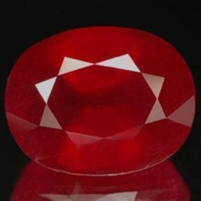 Loose Ruby Oval Shape 10.99Ct 13.5x11x8.8 mm (1 of 1)