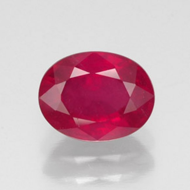 Loose Ruby Oval Shape2.69Ct 9x6.9x4.3 mm (1 of 2)